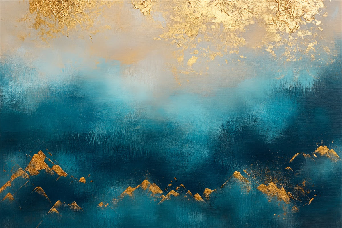 Backdrops Fine Art Golden Horizon Peaks Cloth Backdrops UK CSH57-255