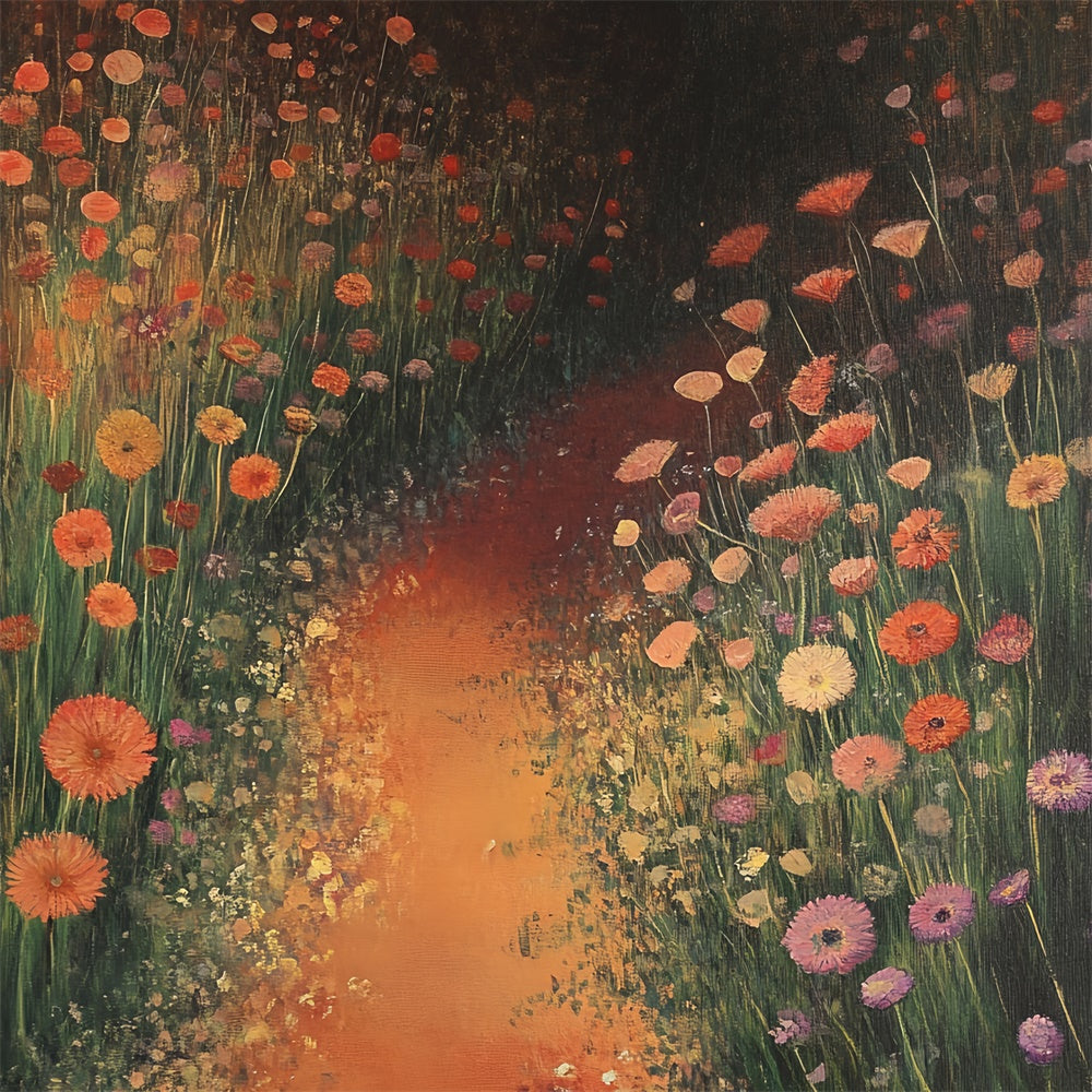 Painting Backdrop Bloom Pathway Reverie Video Backdrop UK CSH57-262
