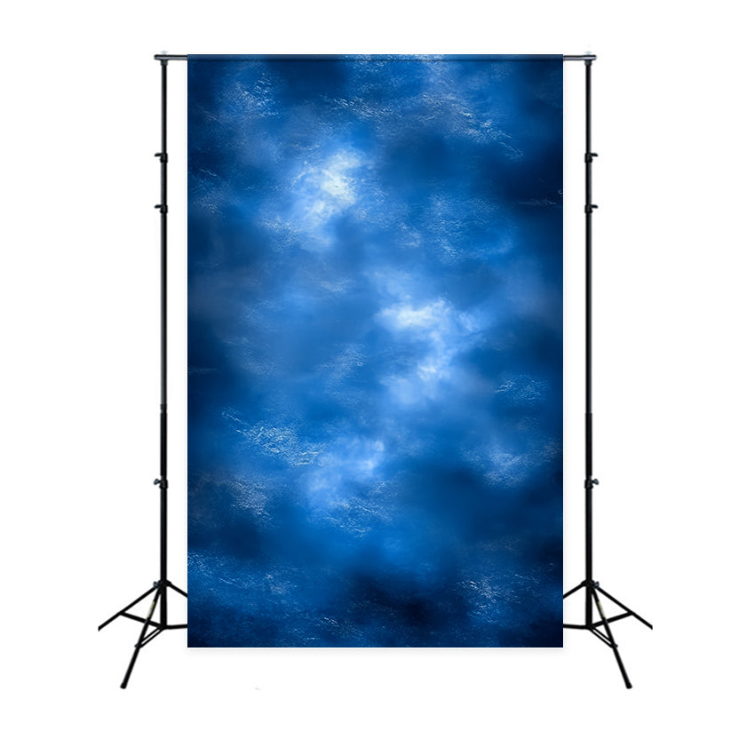 Blue Photo Backdrop Tranquil Light Swirl Background UK CSH57-27