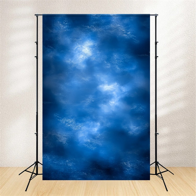 Blue Photo Backdrop Tranquil Light Swirl Background UK CSH57-27