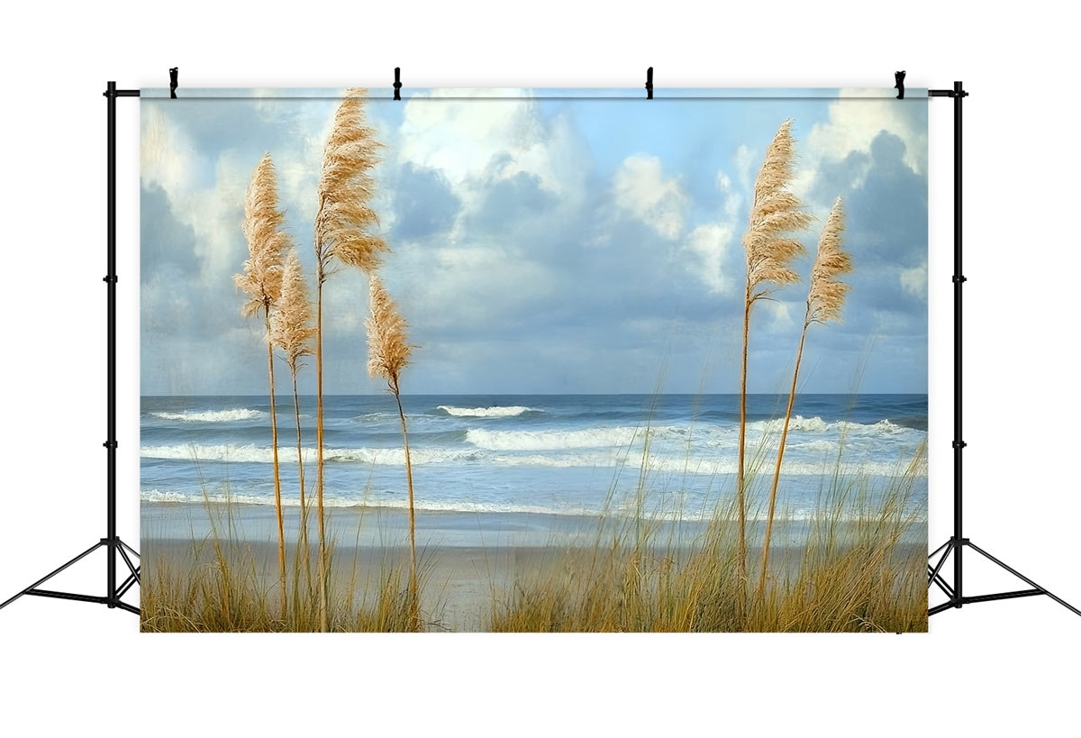 Fine Art Backdrop Coastal Whisper Breeze Video Backdrop UK CSH57-275