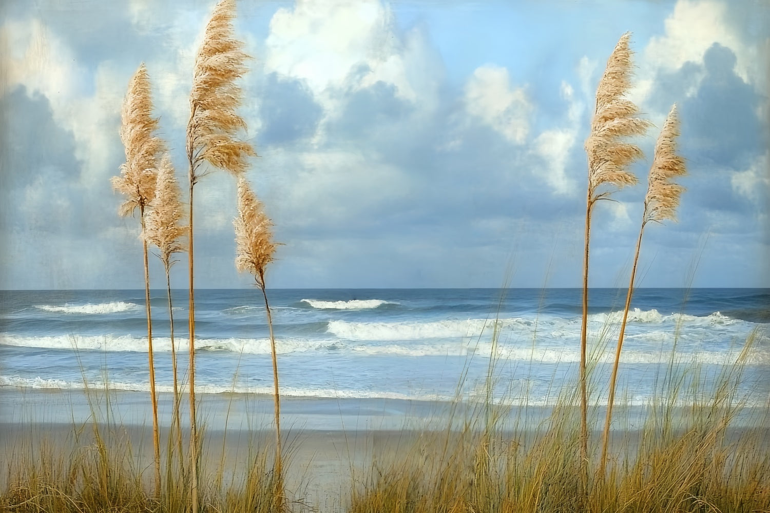 Fine Art Backdrop Coastal Whisper Breeze Video Backdrop UK CSH57-275