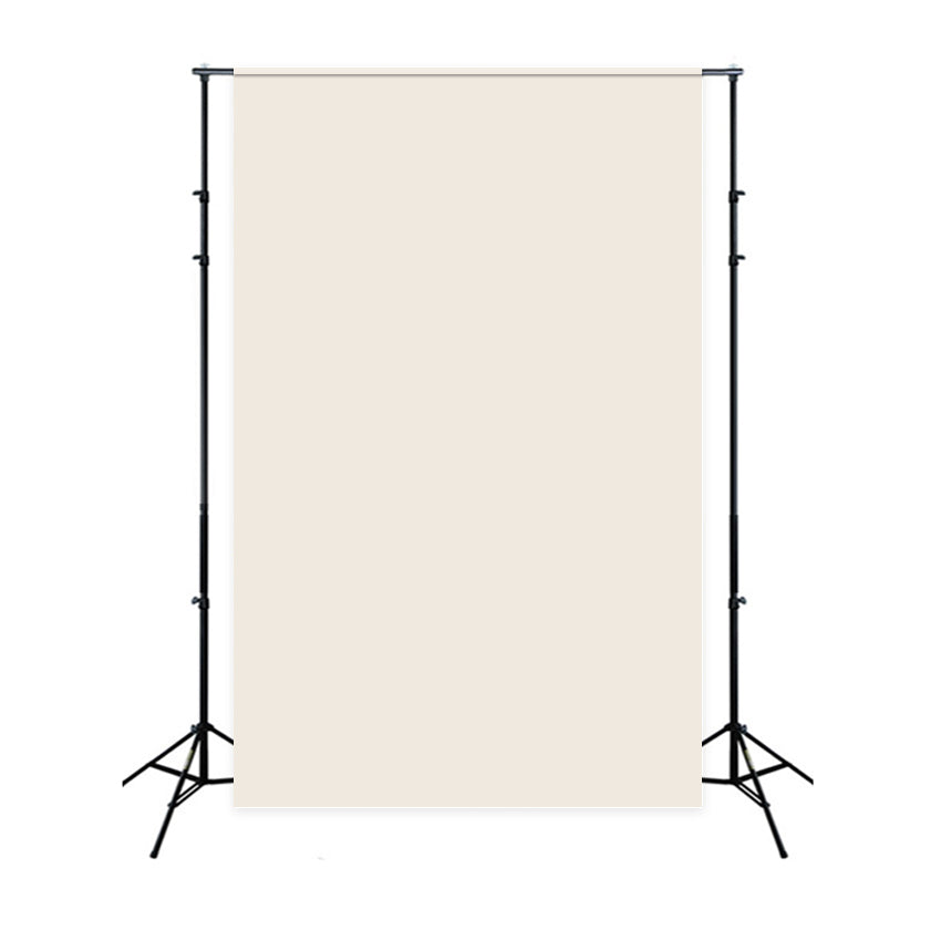 White Photo Backdrop Warm Vanilla Cream Backdrop UK CSH57-313