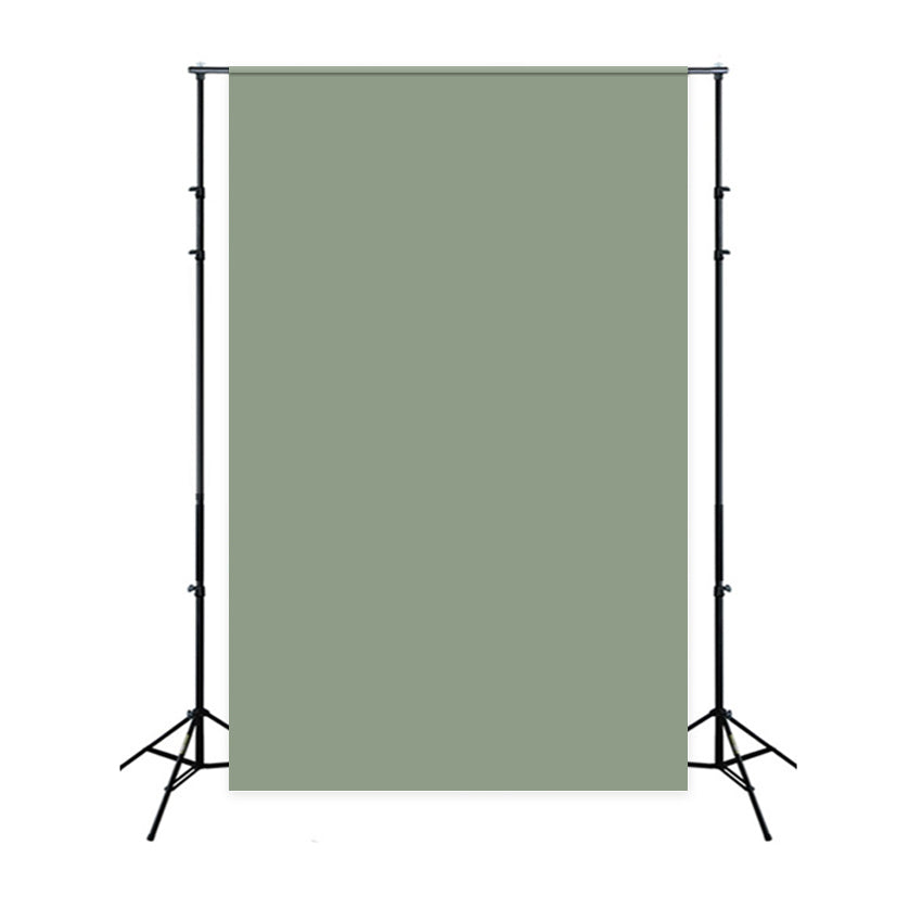 Green Photo Backdrop Dusty Olive Haze Backdrop UK CSH57-326