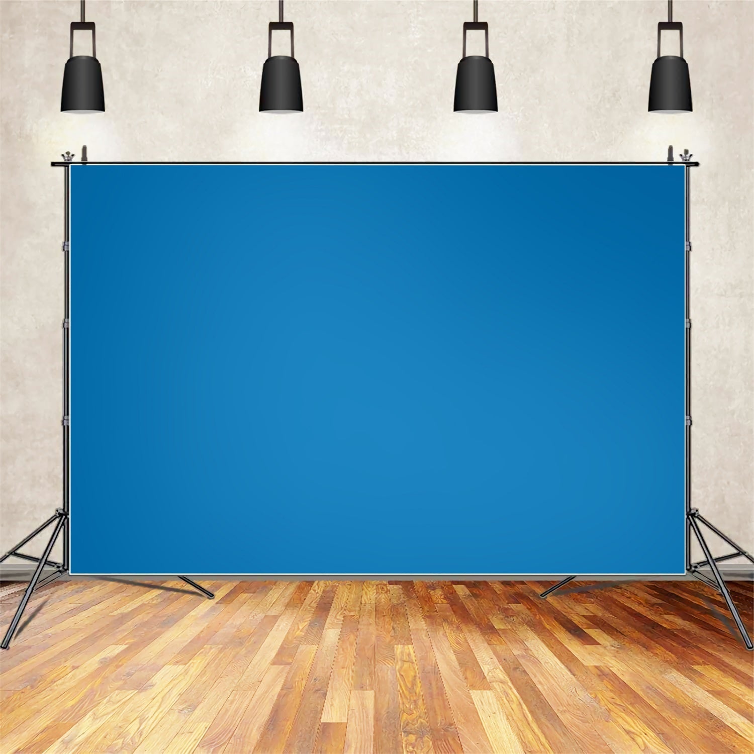 Blue Photography Backdrop Ocean Mist Tone Backdrop UK CSH57-38