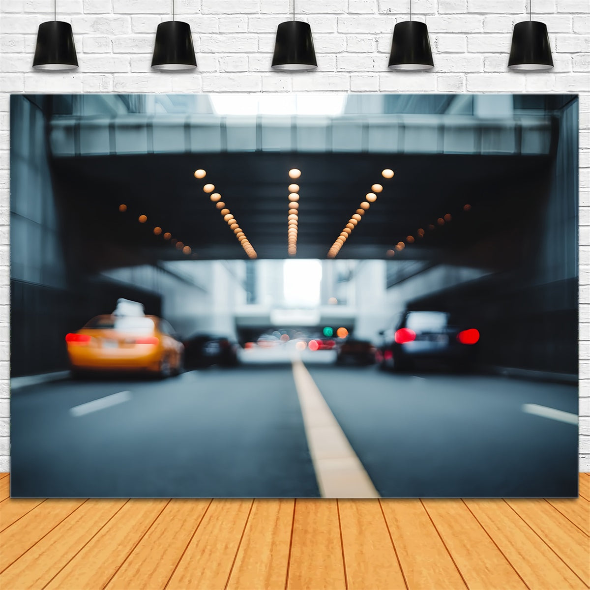 Headshot Photo Backdrop Urban Tunnel Drive Backdrop UK CSH57-9