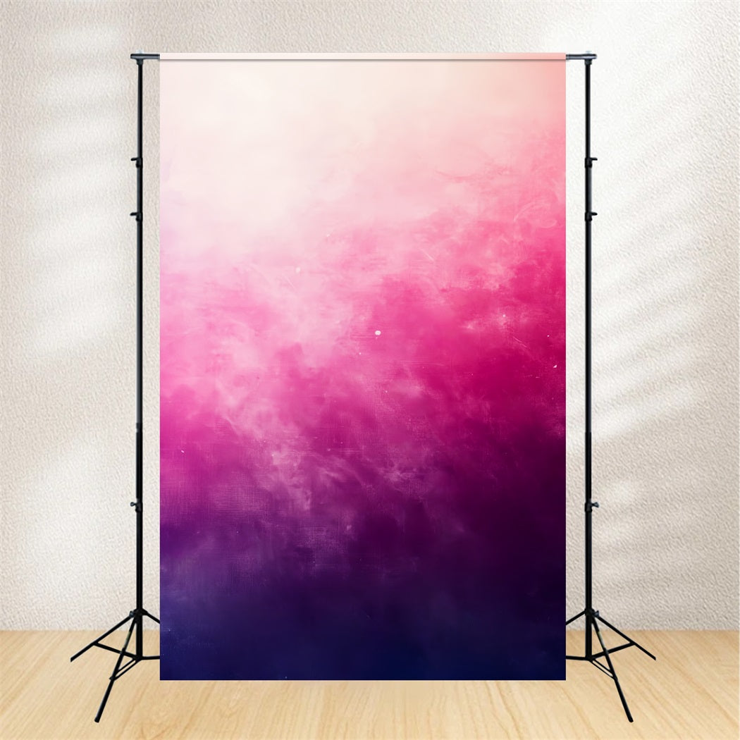 Gradient Backdrop Pink Purple Cloudy Blend Abstract Photography Backdrops UK CSH58-145