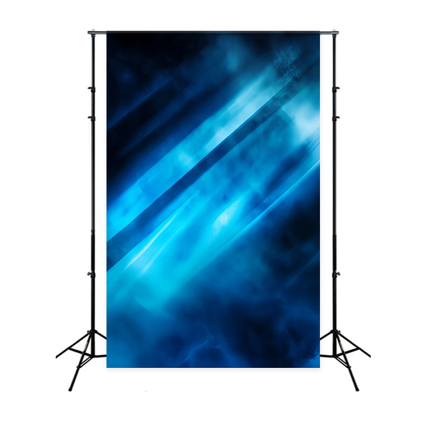 Cool Backdrops Electric Blue Light Streaks Abstract Backdrop UK CSH58-149