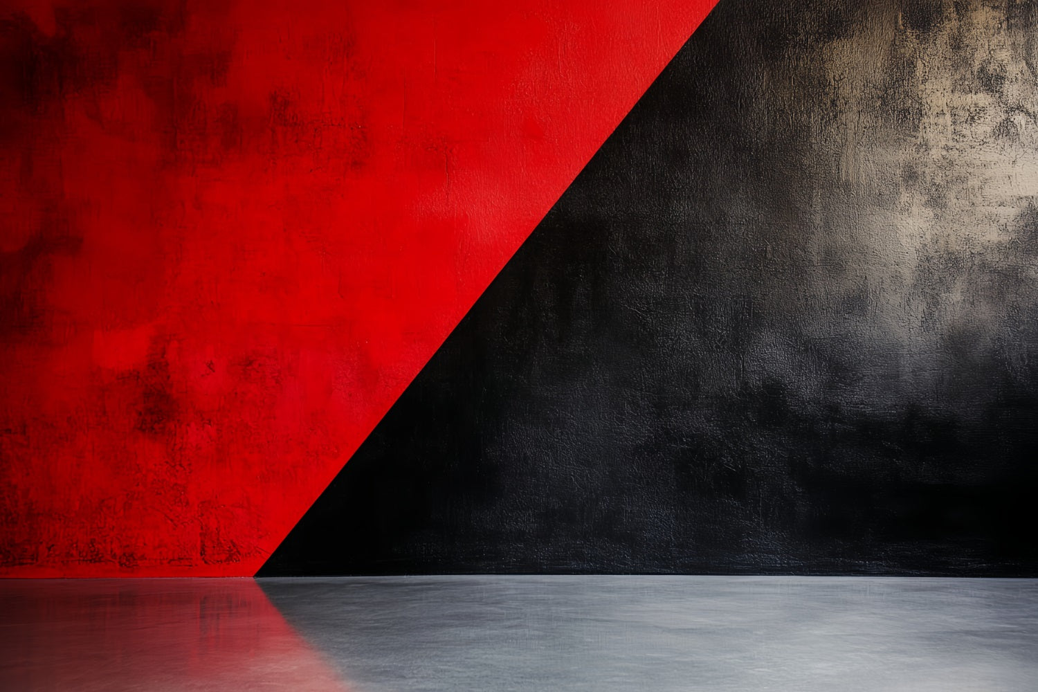 Cool Backdrops Red Black Geometric Contrast Abstract Photography Backdrops UK CSH58-150