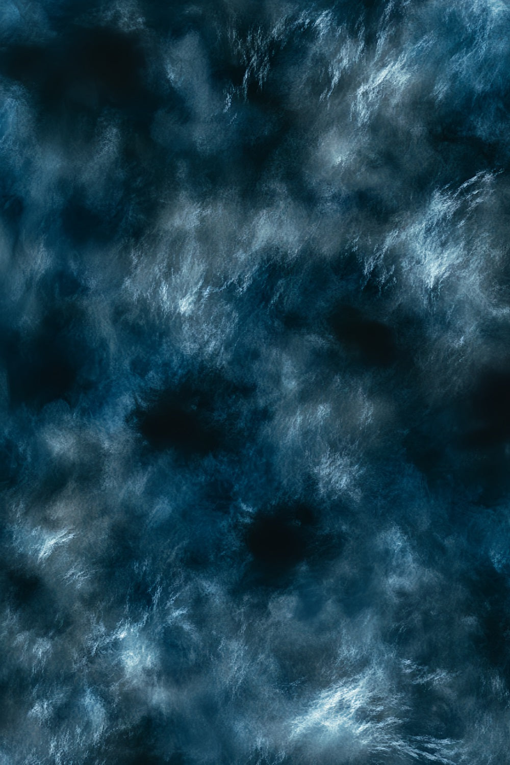 Dark Backdrop Blue Storm Texture Flow Abstract Photography Backdrop UK CSH58-154