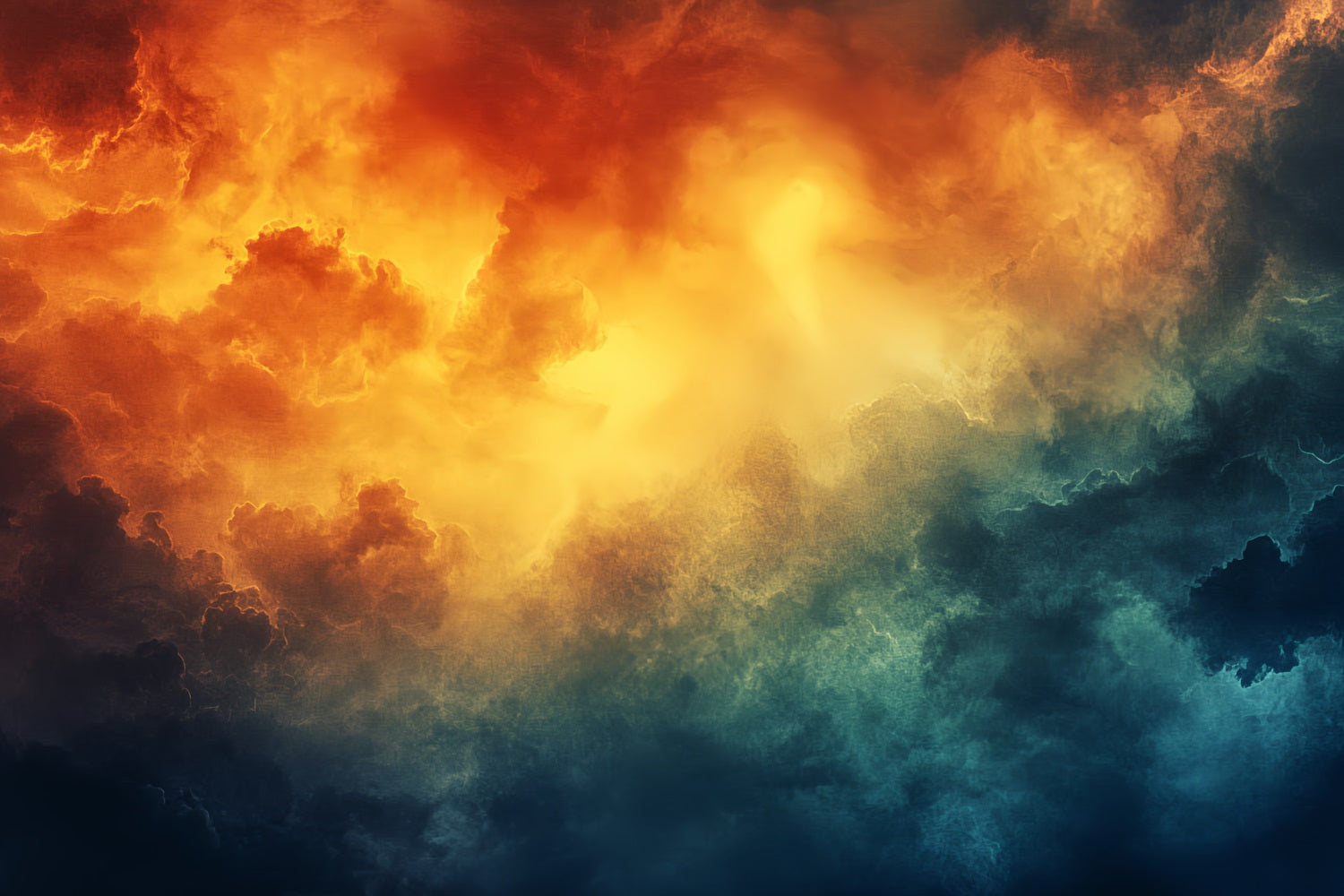 Space Backdrop Fiery Sunset Storm Clouds Abstract Backdrop UK CSH58-158