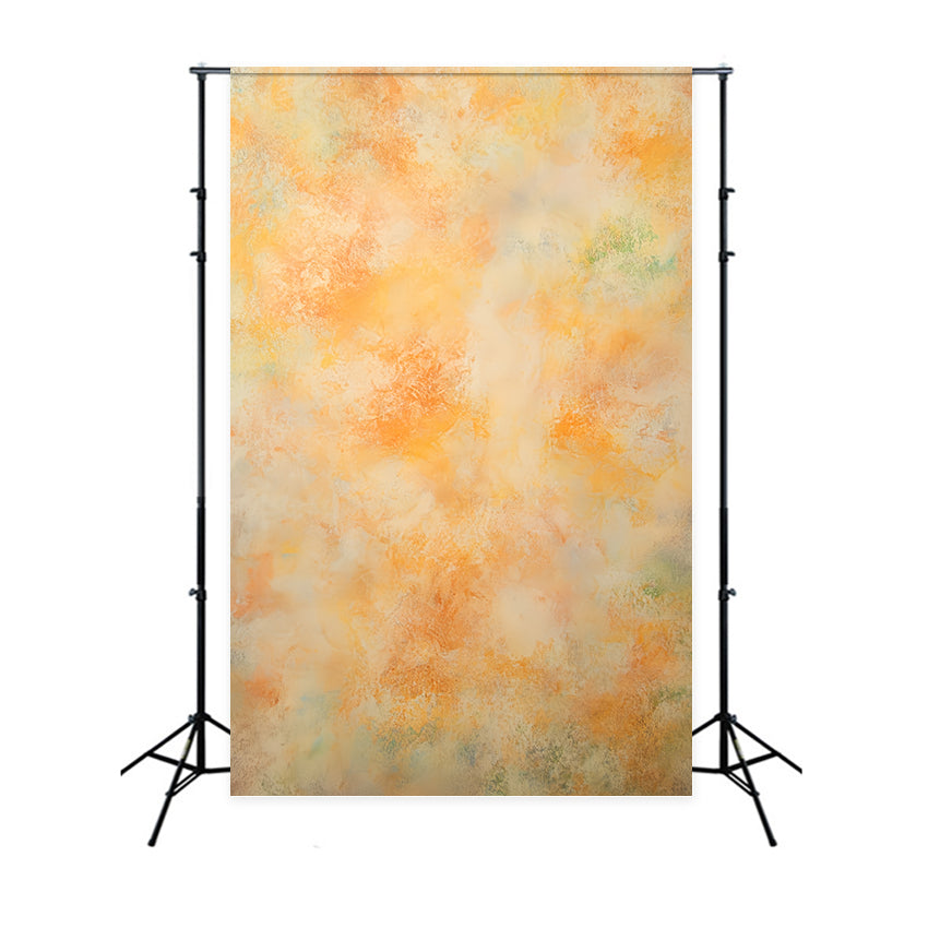 Orange Backdrop Soft Pastel Brush Strokes Abstract Backdrops UK CSH58-168
