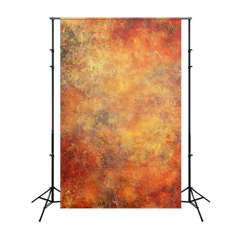Orange Backdrop Fiery Rust Textured Surface Abstract Textured Backdrop UK CSH58-171