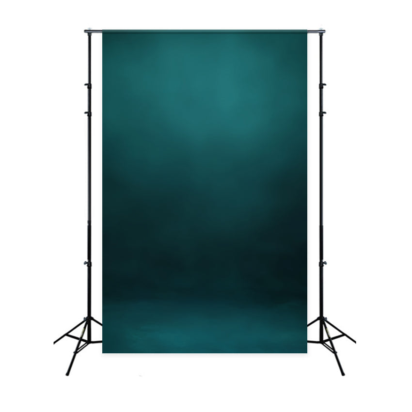 Teal Backdrop Deep Teal Faded Gradient Abstract Photo Backdrop UK CSH58-172