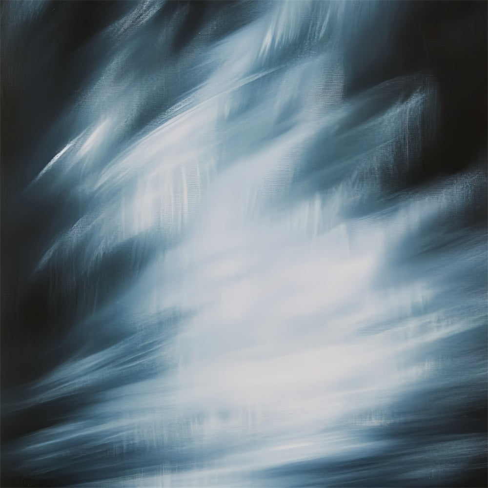 Teal Backdrop Blue Streak Light Motion Abstract Photography Backdrop UK CSH58-174