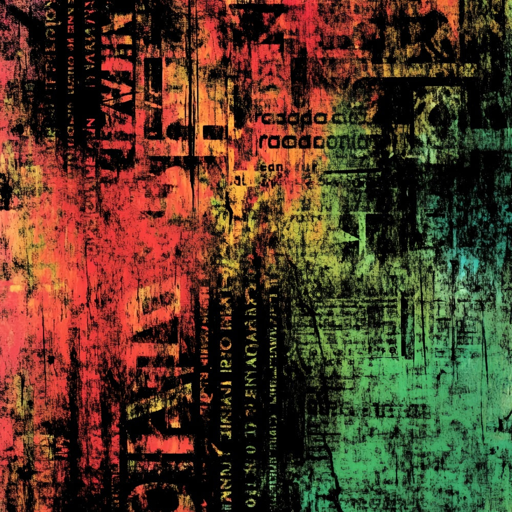 Grunge Backdrop Grunge Neon Typography Layers Abstract Backdrops Photography UK CSH58-177