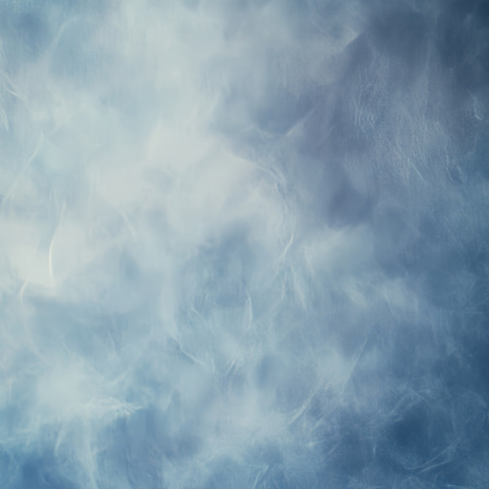 Yearbook Backdrop Soft Cloudy Blue Layers Abstract Backdrops UK CSH58-183