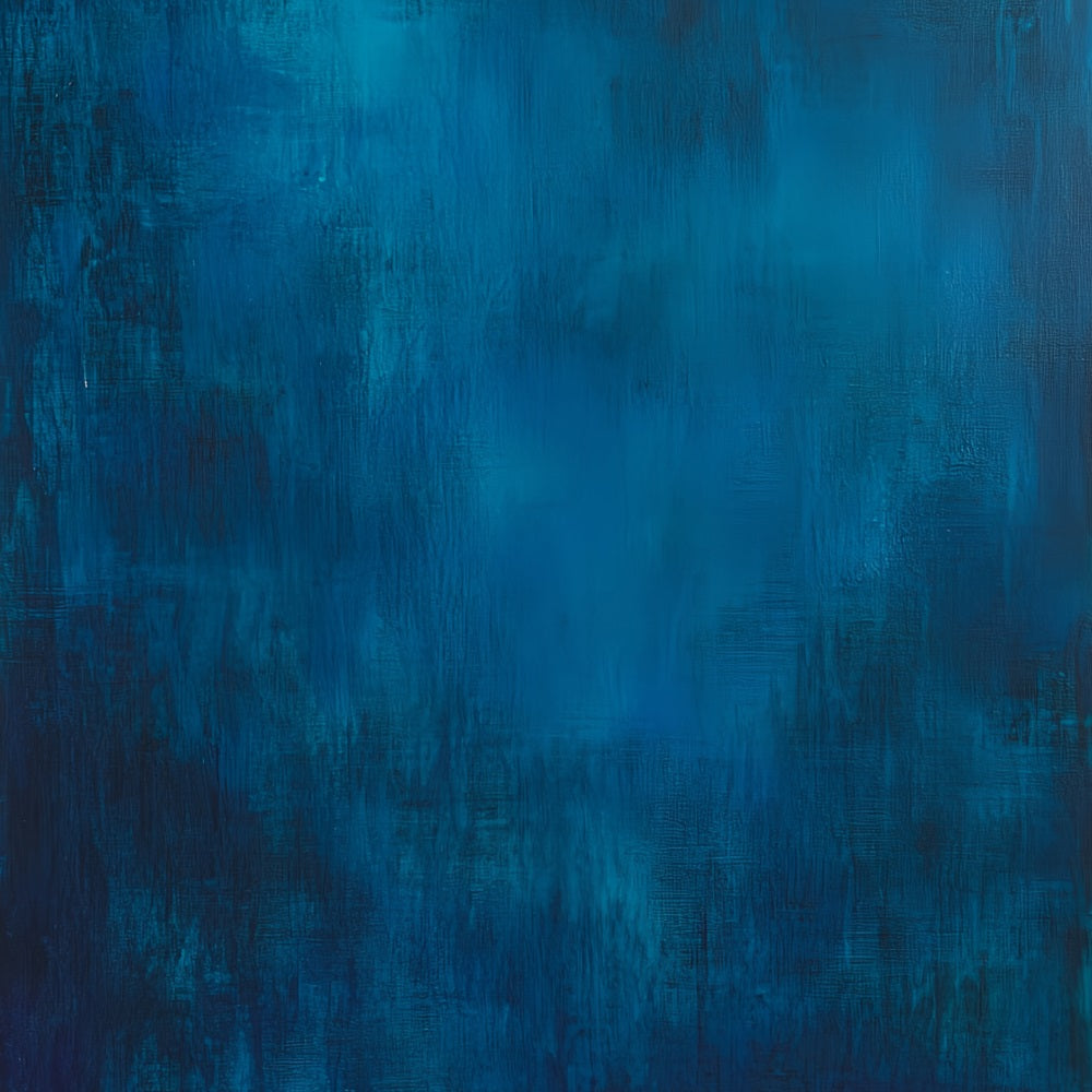 Yearbook Backdrop Moody Ocean Blue Strokes Abstract Photography Backdrop UK CSH58-184