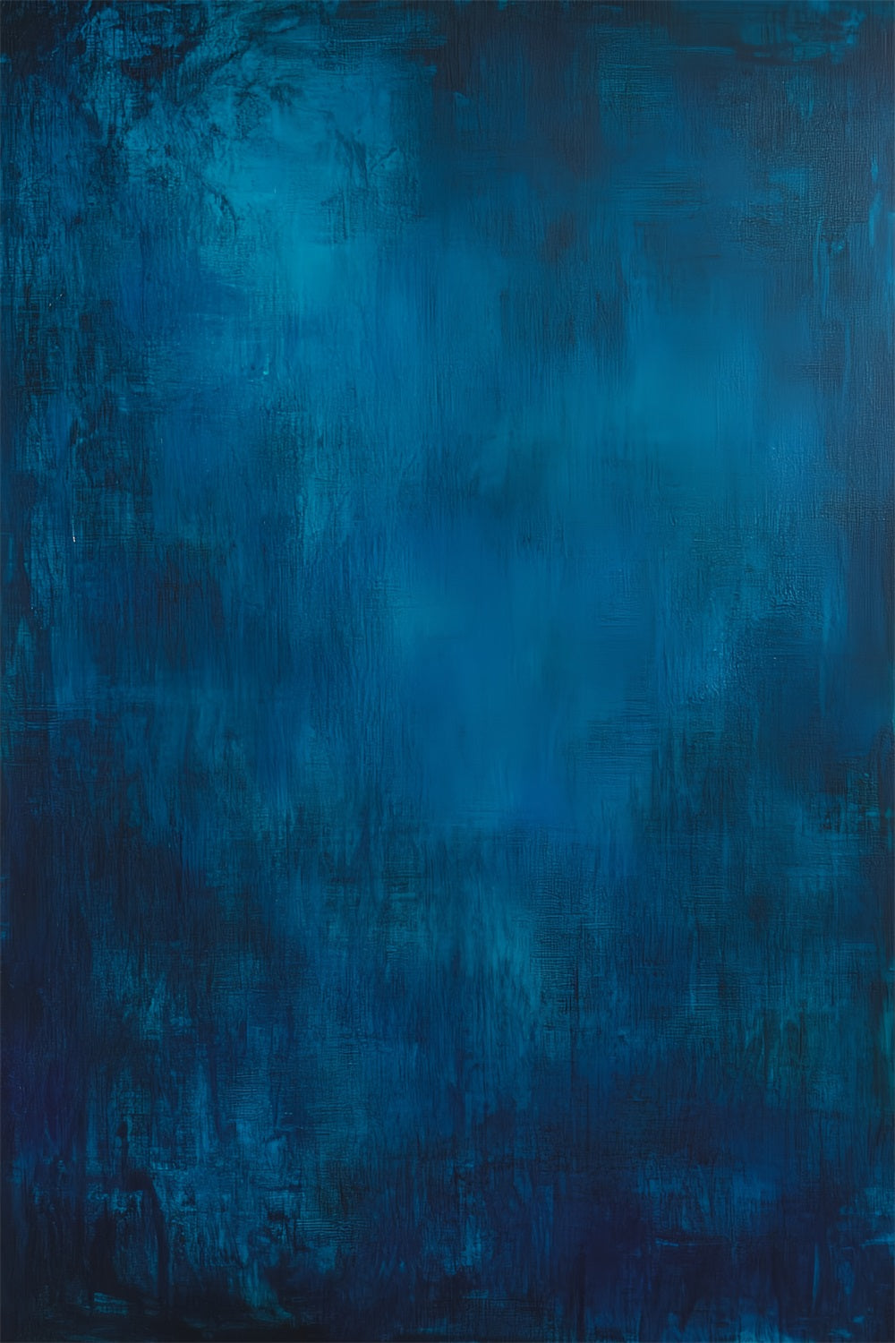 Yearbook Backdrop Moody Ocean Blue Strokes Abstract Photography Backdrop UK CSH58-184