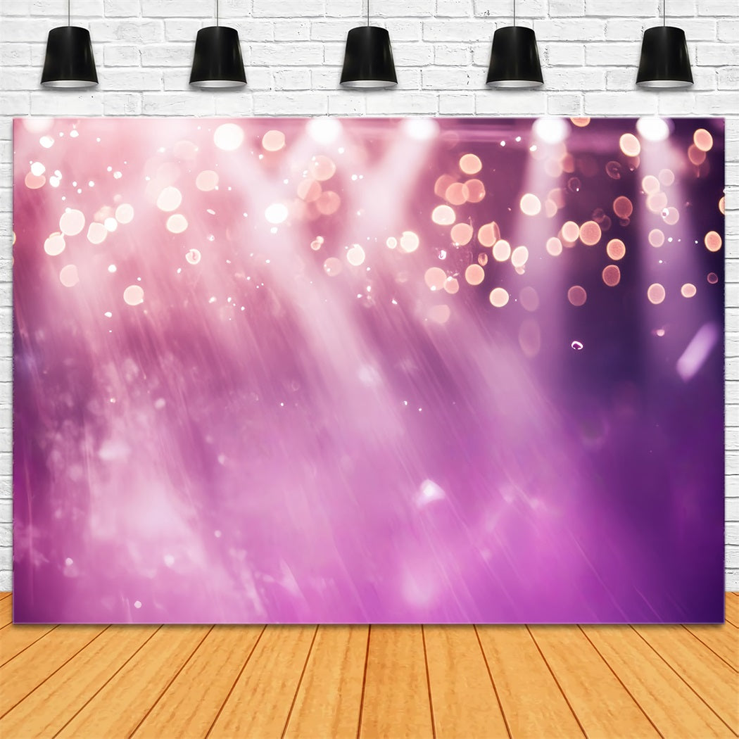 Spotlight Backdrop Purple Sparkling Light Rays Stage Backdrops UK CSH58-246