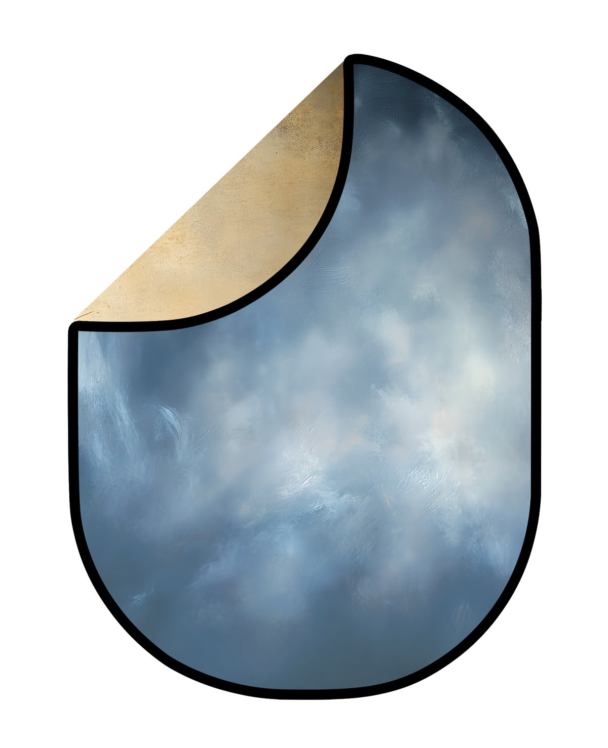 Self Tape Backdrop Rustic Cream Blue Fog Backdrop UK CSH58-3