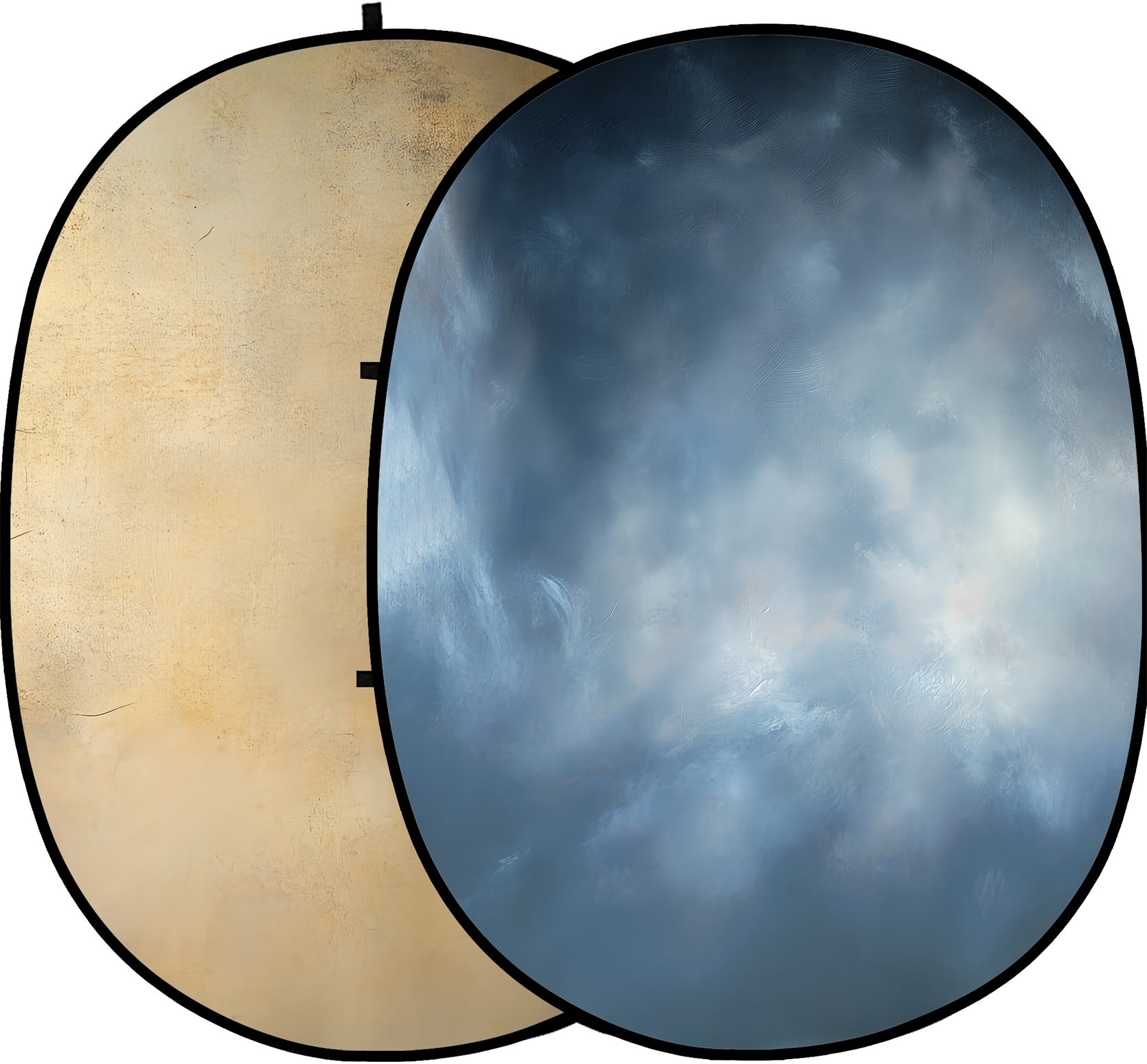 Self Tape Backdrop Rustic Cream Blue Fog Backdrop UK CSH58-3