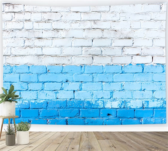 Brick Backdrops Tranquil Ombre Brick Texture Backdrop UK CSH6-148