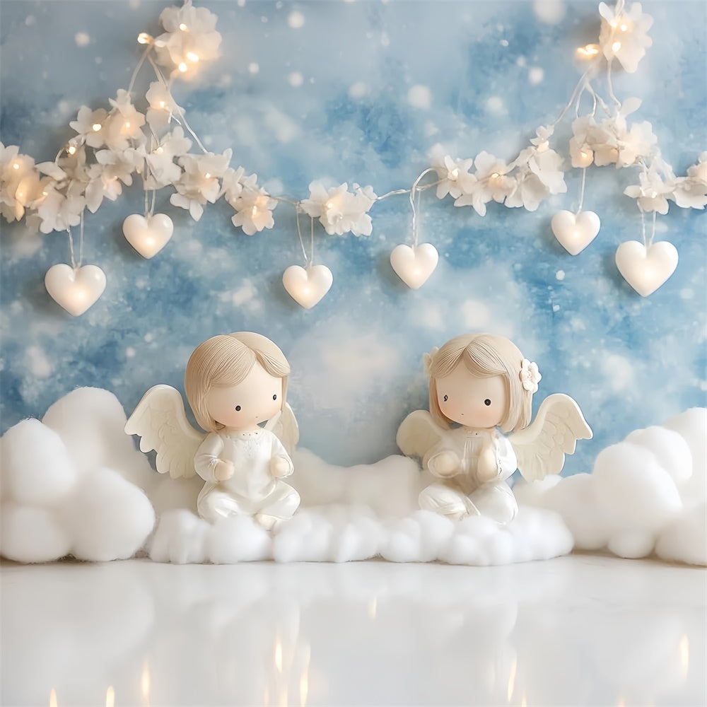 Cake Smash Photography Backdrop Angel Cloud Dream Backdrop UK CSH6-315