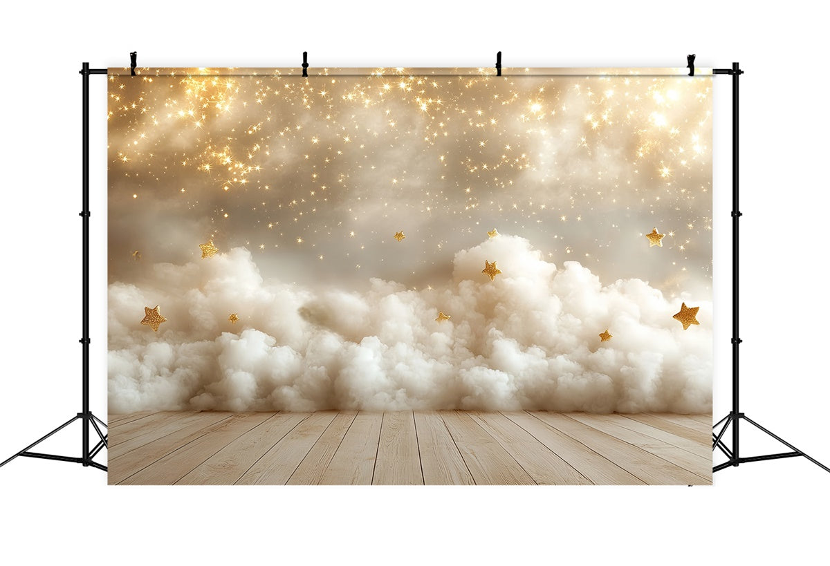 Cake Photography Backdrops Dreamy Sky Sparkle Backdrop UK CSH6-329