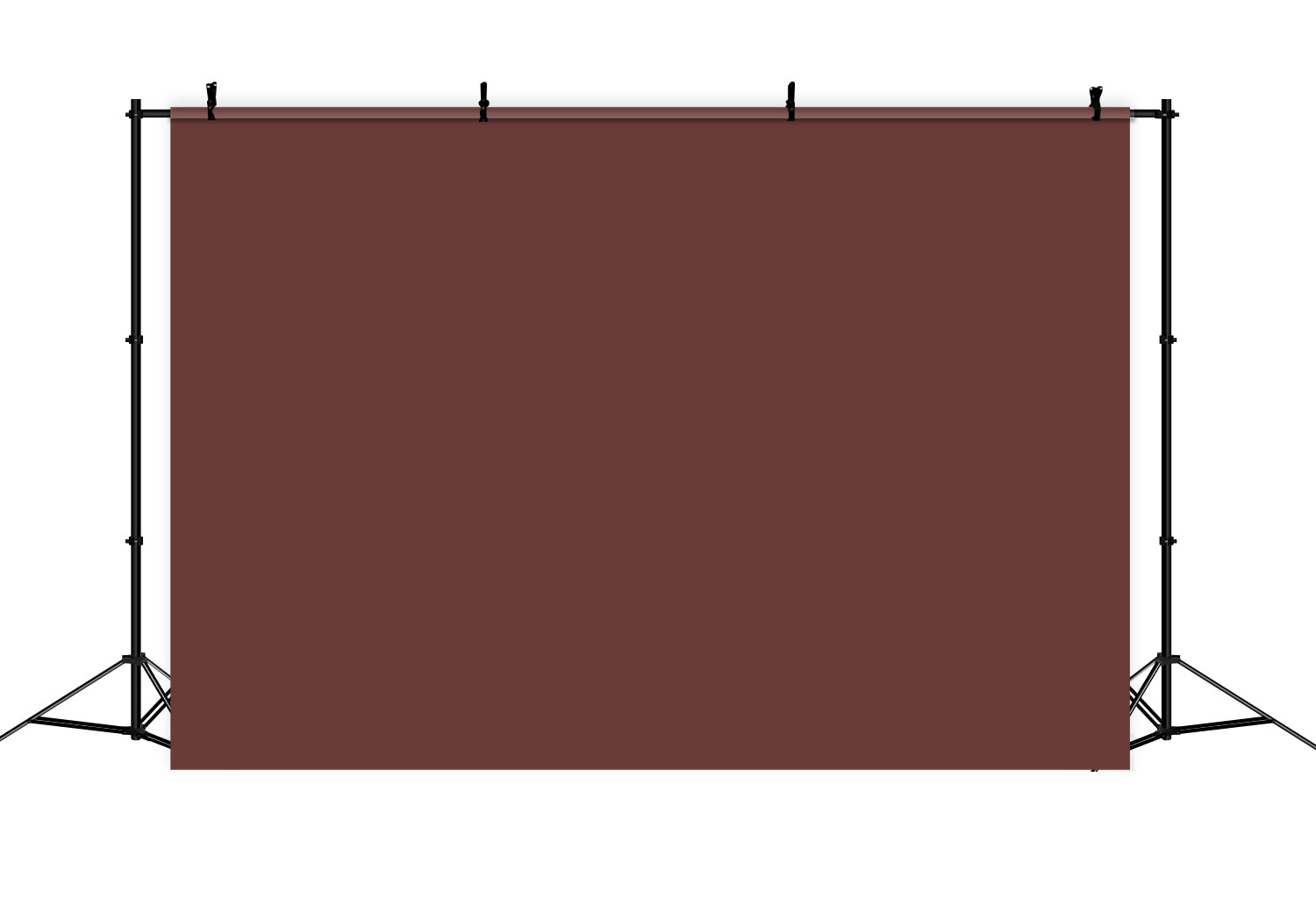 Brown Backdrop Rich Chestnut Brown Matte Tone Solid Backdrop For Photography UK CSH62-25