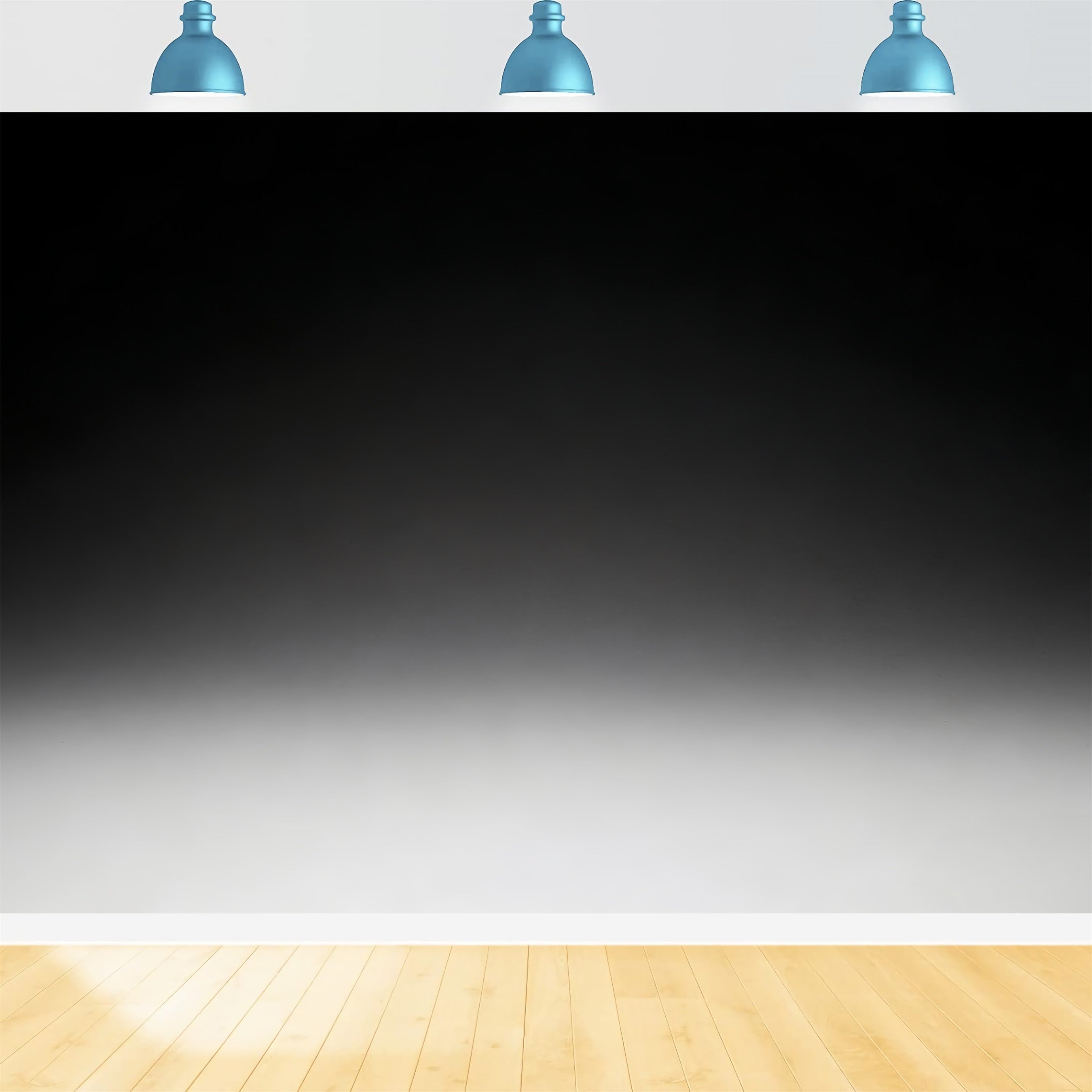 White Gradient Backdrop Deep Black White Horizon Best Backdrop For Headshots UK CSH62-56