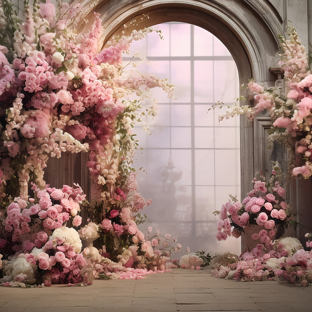 Mother's Day Backdrop Ideas Enchanted Garden Rose Arch Backdrop UK GQ2-158