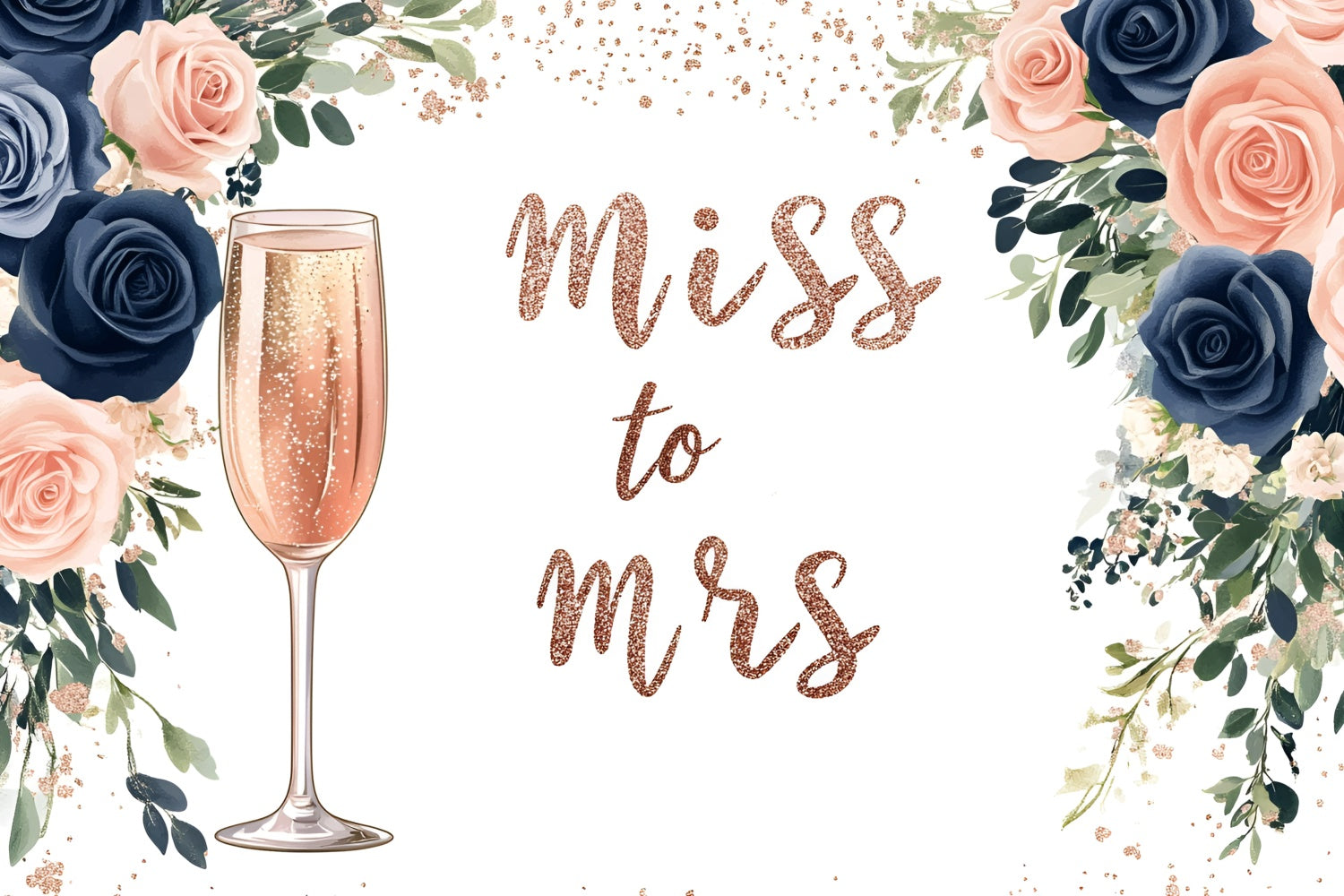 Bridal Shower Backdrops For Photos Romantic Blush Rose Custom Backdrop UK GQ3-219