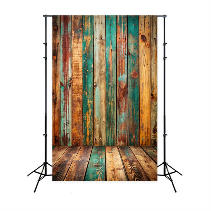 Woods Backdrop Style Multicolor Floor Backdrop UK GQ4-103