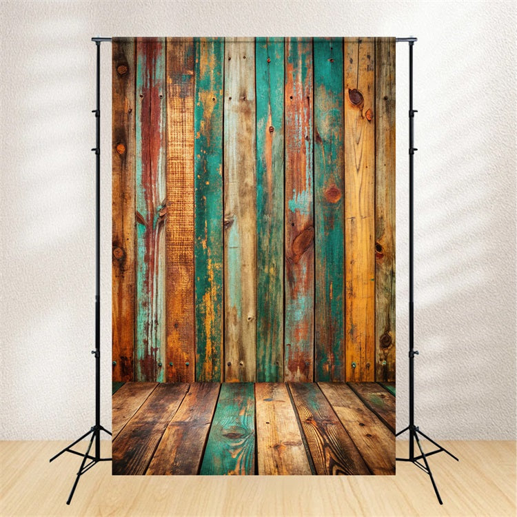 Woods Backdrop Style Multicolor Floor Backdrop UK GQ4-103