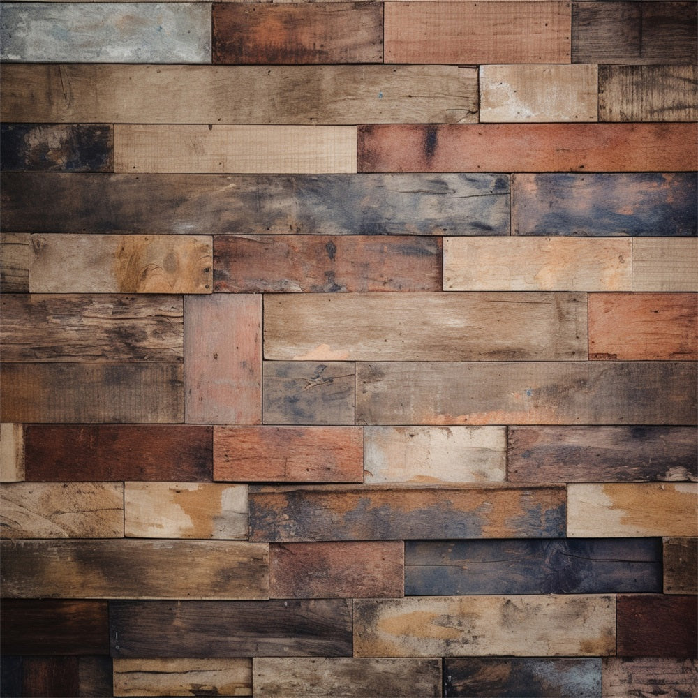Wood Panel Backdrop Neutral Brown Backdrop UK GQ4-119