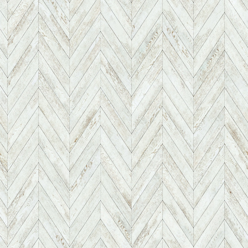 White Wood Backdrop Chevron Pattern Backdrop UK GQ4-124