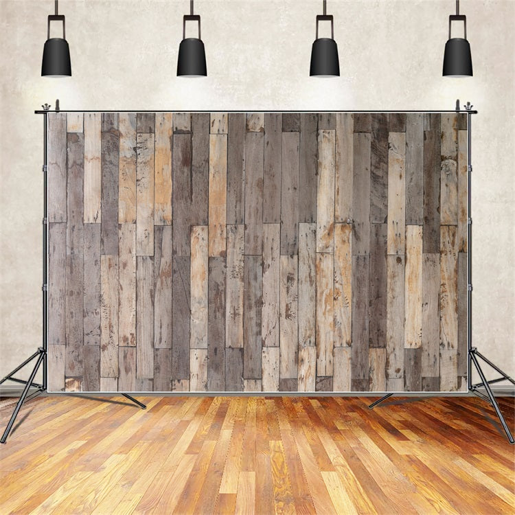 Wood Backdrop Earth Toned Weathered Backdrop UK GQ4-125