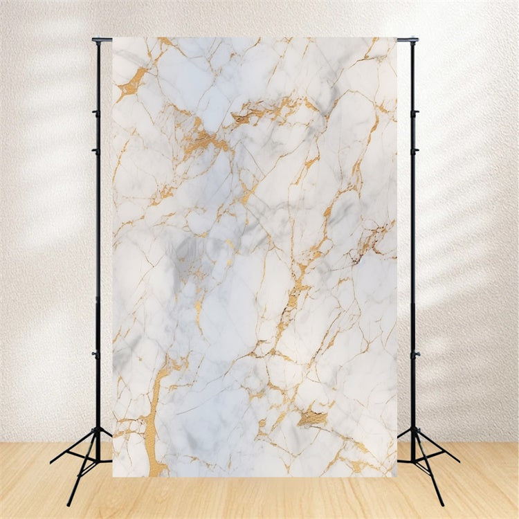 Marble Photo Backdrop Luxury Marble Gold Pattern Backdrop UK GQ4-142