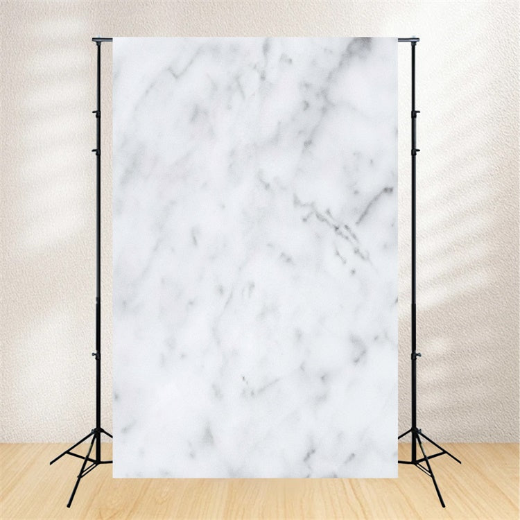 White Marble Photo Backdrop Minimalist White Marble Backdrop UK GQ4-143