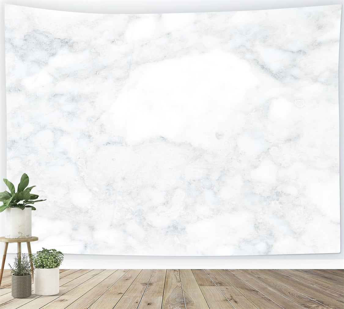 White Marble Backdrop Delicate Cool Tone Studio Backdrop UK GQ4-144