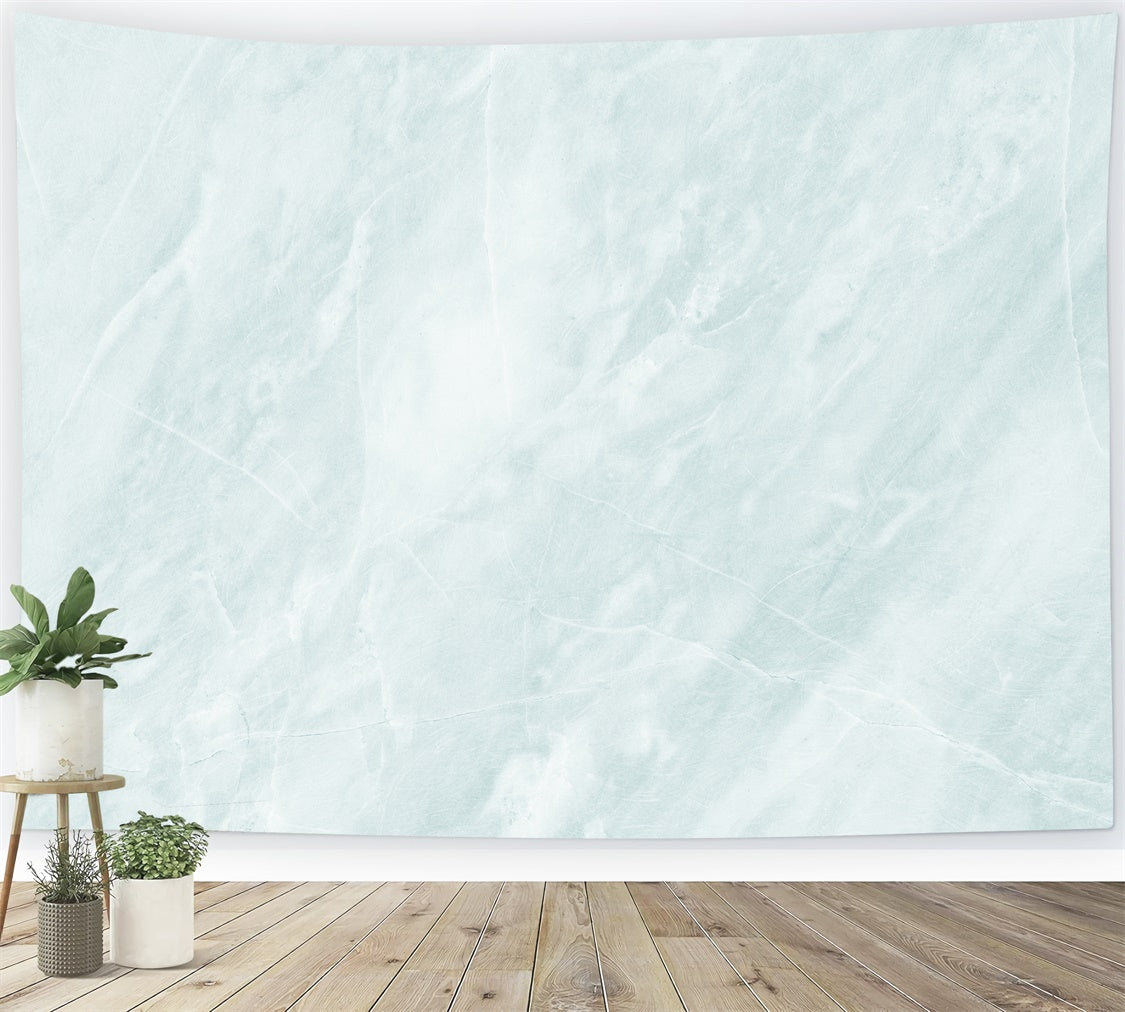 Marble Backdrop For Photography Soft Mint Clean Texture Backdrop UK GQ4-152