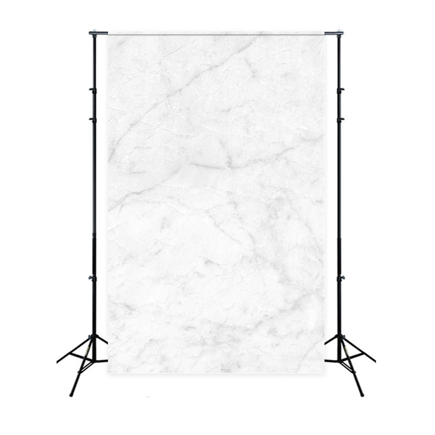 Marble Photography Backdrop Elegant Pale White Texture Backdrop UK GQ4-154