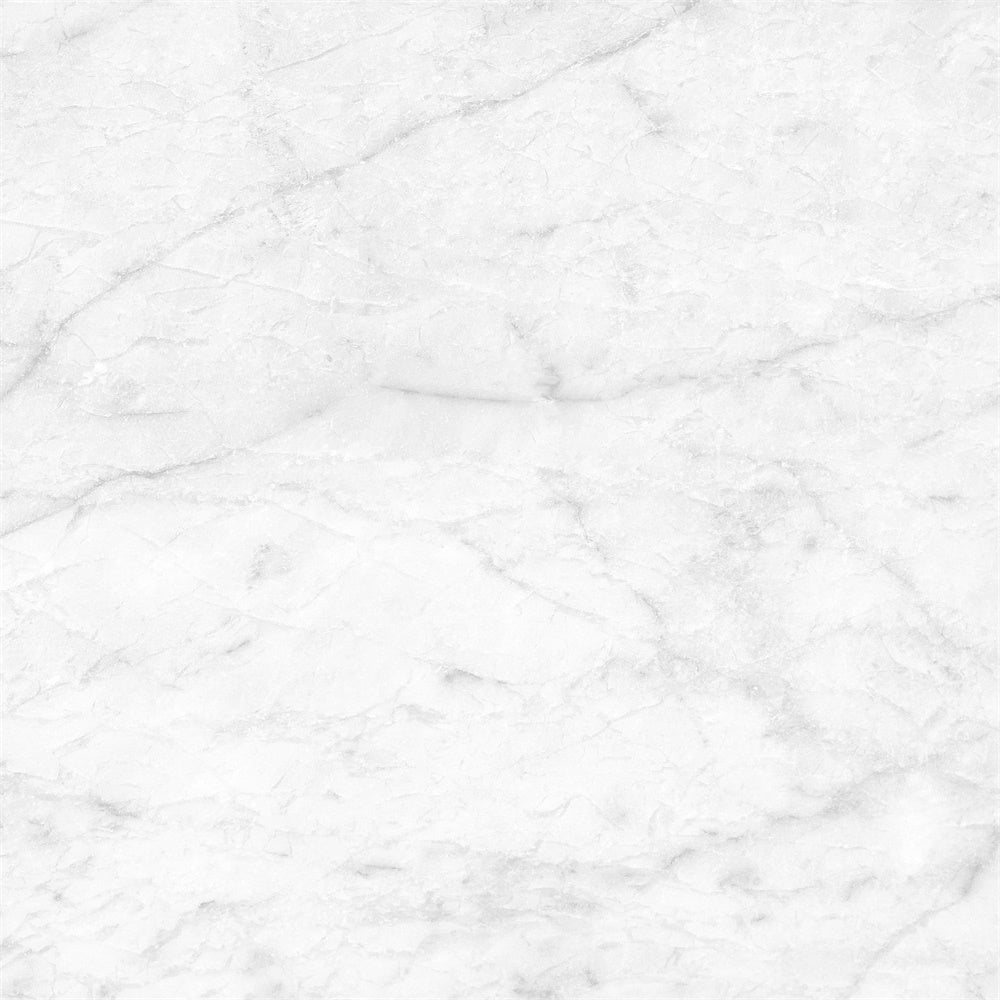 Marble Photography Backdrop Elegant Pale White Texture Backdrop UK GQ4-154