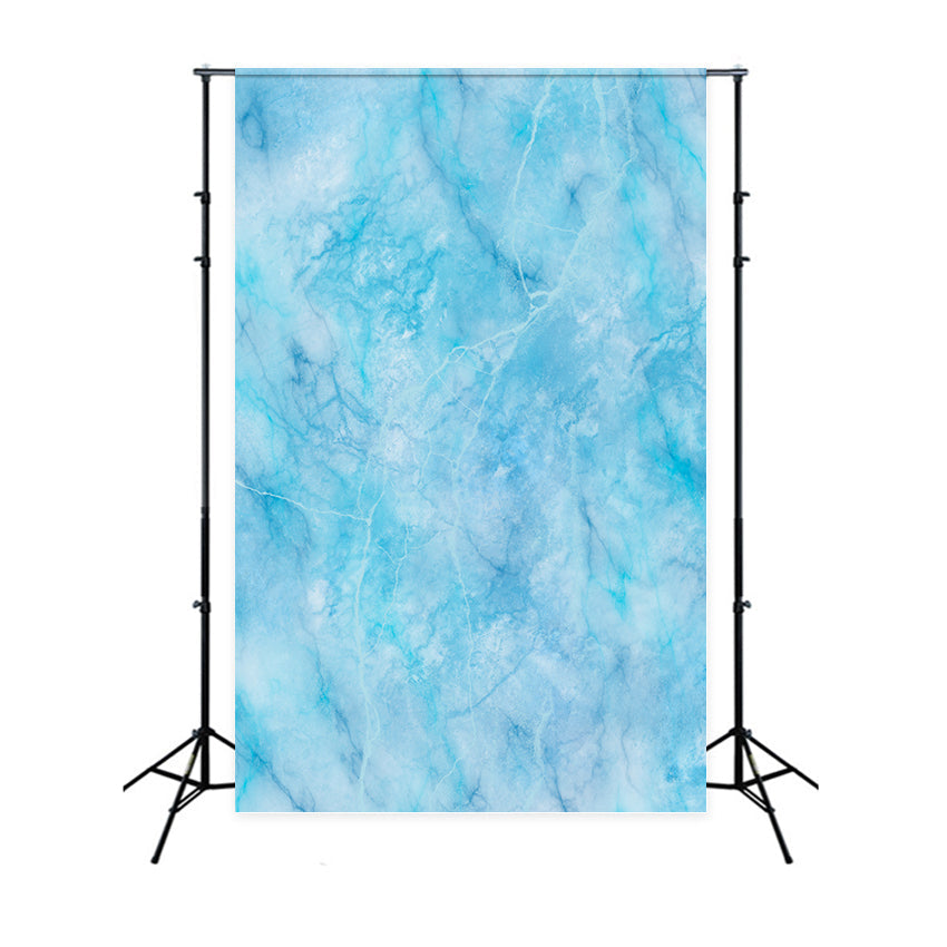 Blue Marble Backdrop Frozen Ocean Blue Marble Backdrop UK GQ4-158