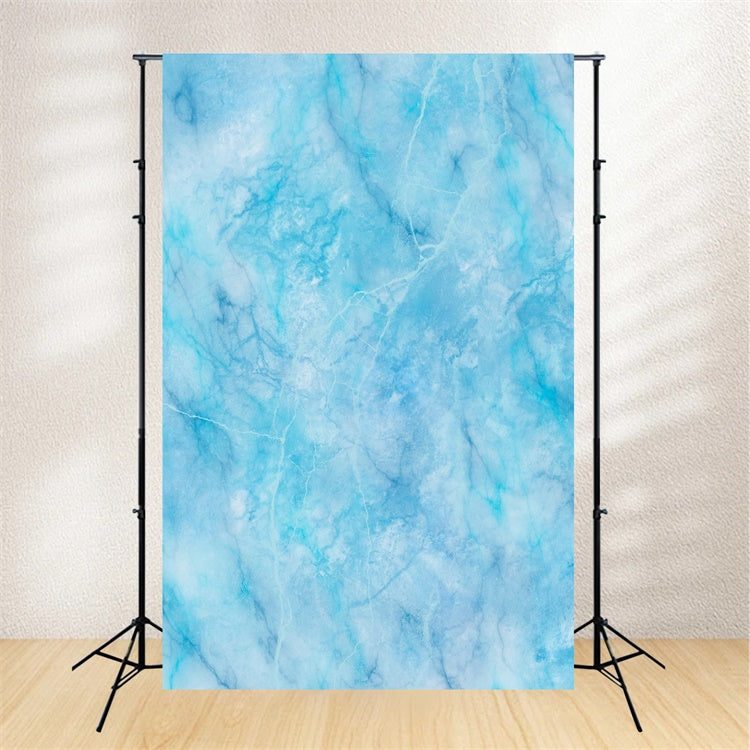 Blue Marble Backdrop Frozen Ocean Blue Marble Backdrop UK GQ4-158