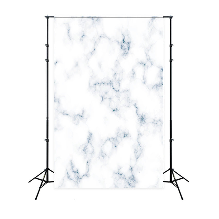 Marble Photo Backdrop Gentle White Vein Texture Backdrop UK GQ4-159