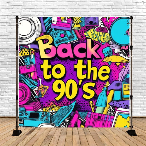 90s Backdrop Urban Vintage Graffiti Backdrop UK GQ4-351