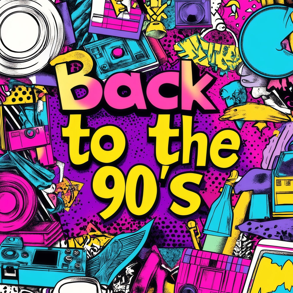 90s Backdrop Urban Vintage Graffiti Backdrop UK GQ4-351