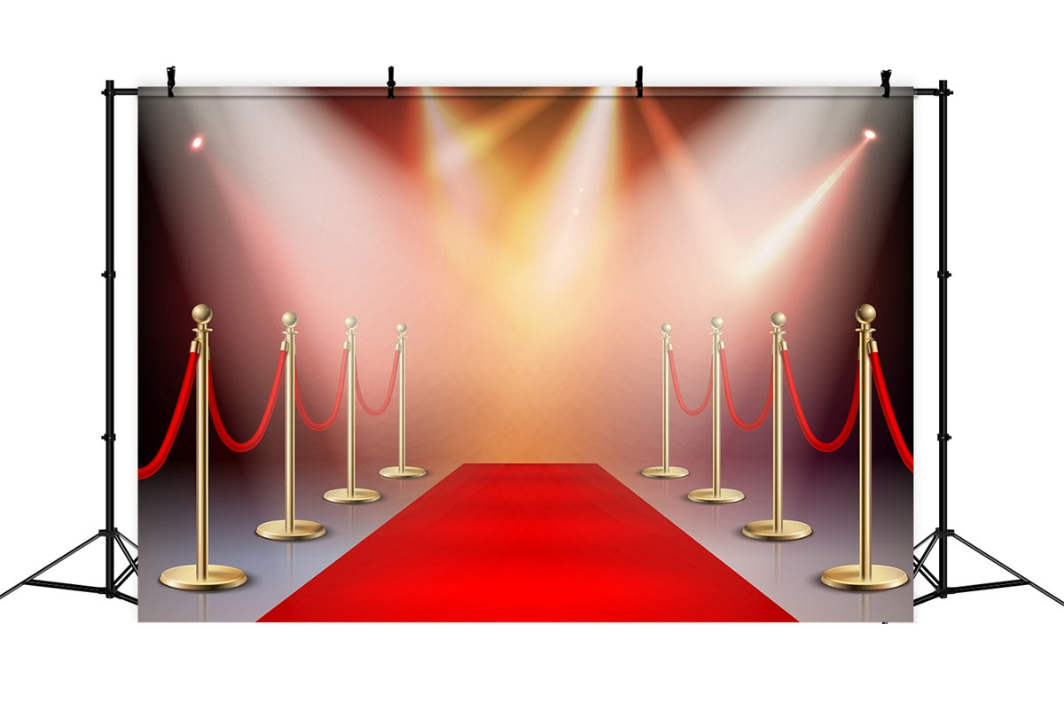 Red Carpet Photo Backdrop Stage Entrance Glow Backdrop UK GQ4-82